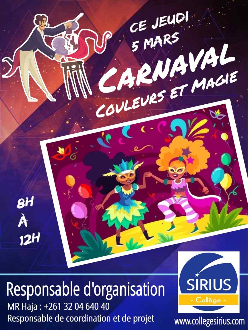 Carnaval 5 Mars 2026
