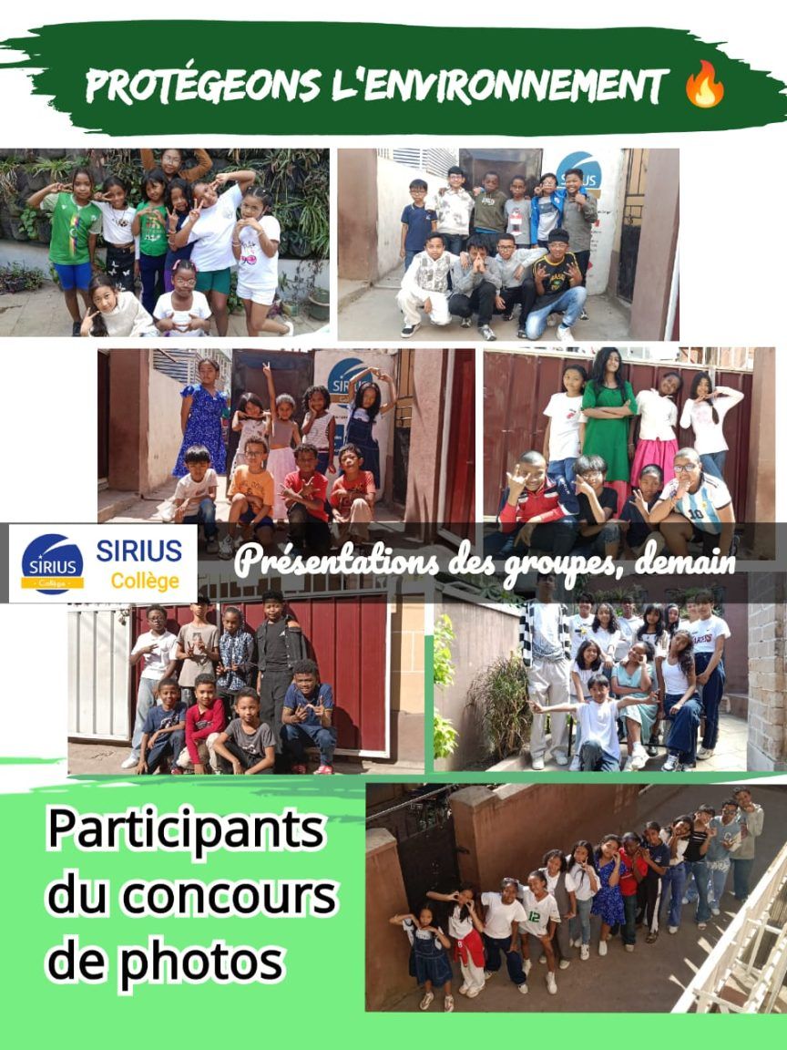 Suite des étapes concours meilleures photos de groupe